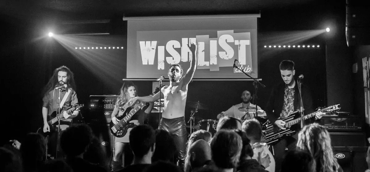 Falling Giant Alternative Rock Metal Band in Concert at WishList Club - Rome - Official Website