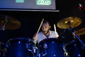 Falling Giant in concert at the WishList Club in Rome on the 13 Jan 2023 - Concert Photo