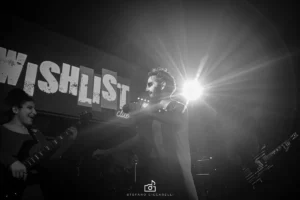 Falling Giant in concert at the WishList Club in Rome on the 13 Jan 2023 - Concert Photo