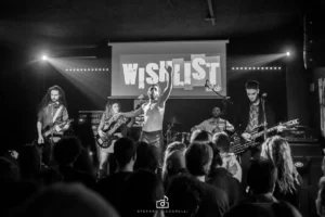 Falling Giant in concert at the WishList Club in Rome on the 13 Jan 2023 - Concert Photo