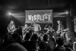 Falling Giant in concert at the WishList Club in Rome on the 13 Jan 2023 - Concert Photo