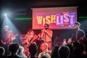 Falling Giant in concert at the WishList Club in Rome on the 13 Jan 2023 - Concert Photo