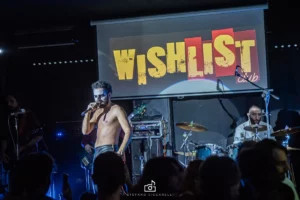 Falling Giant in concert at the WishList Club in Rome on the 13 Jan 2023 - Concert Photo