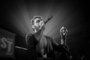 Falling Giant in concert at the WishList Club in Rome on the 13 Jan 2023 - Concert Photo