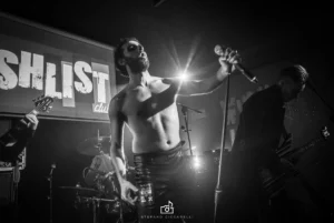 Falling Giant in concert at the WishList Club in Rome on the 13 Jan 2023 - Concert Photo