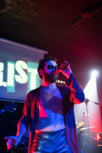 Falling Giant in concert at the WishList Club in Rome on the 13 Jan 2023 - Concert Photo